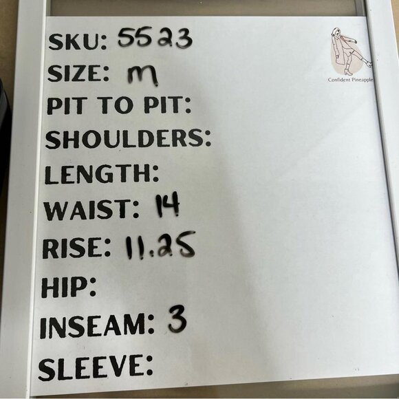 Madewell Womens Size Medium MWL Allways Pull-On Shorts Black Casual Lightweight - Picture 11 of 13